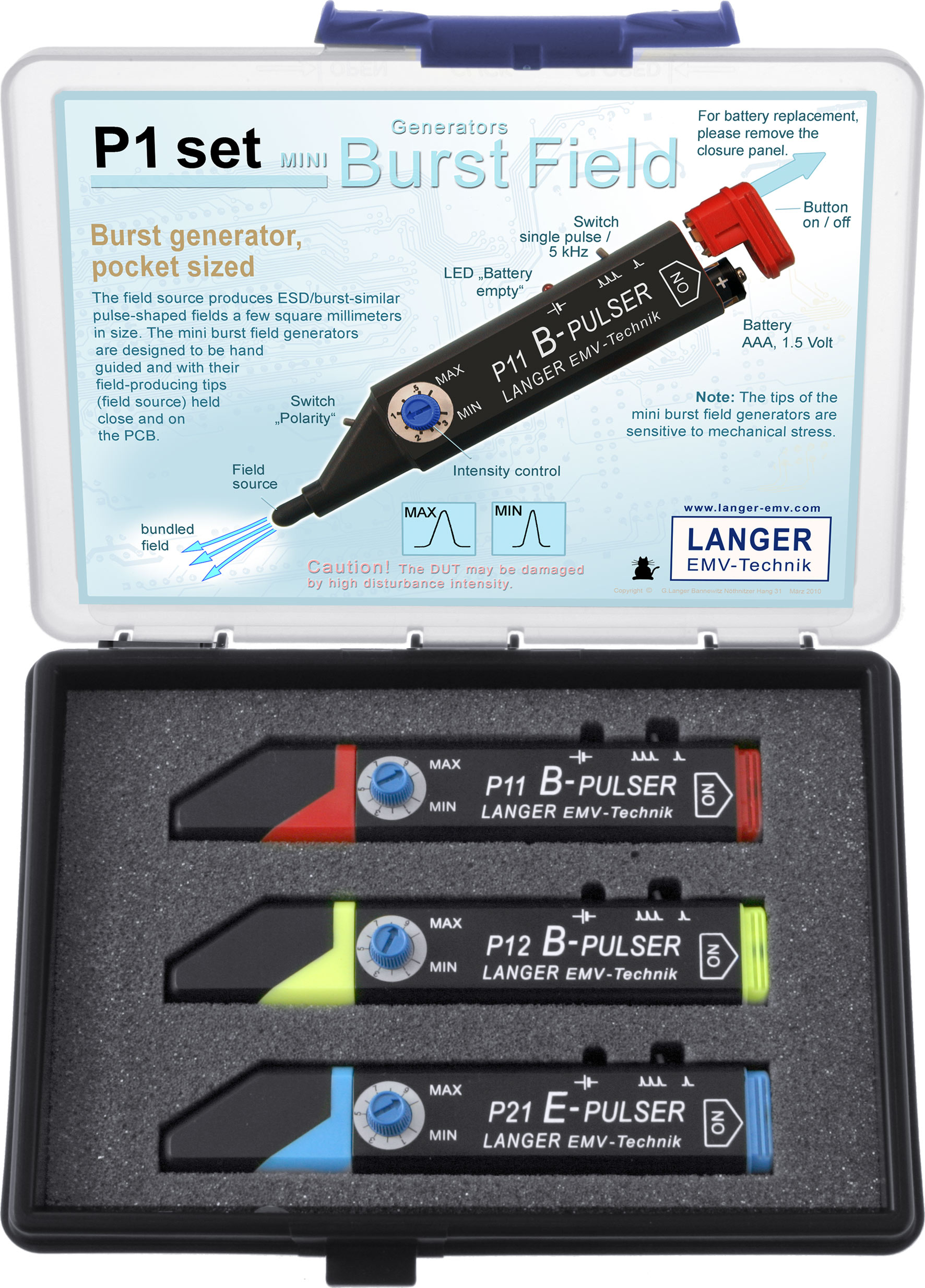 P1 set, Mini Burst Field Generators